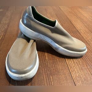 OOFOS Women’s Taupe Slip-On Sneakers